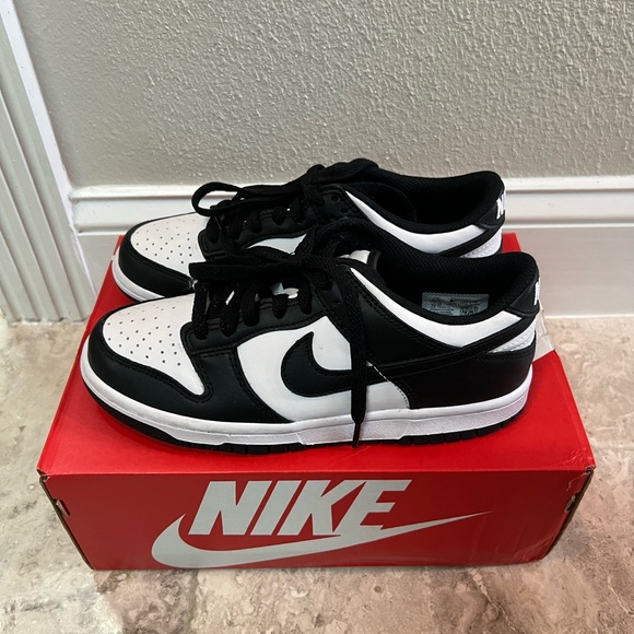 COPY - Nike Dunk Low GS 'Black White' (Pandas) - Picture 5 of 6